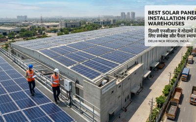 Best Solar panel installation for warehouses in Delhi NCR