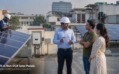 Difference Between DCR and Non-DCR Solar Panels