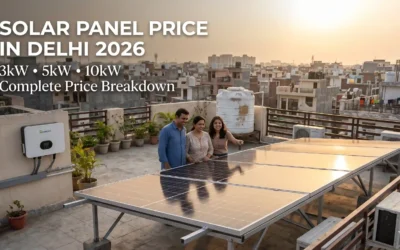 Solar Panel Price in Delhi 2026 – 3kW, 5kW, 10kW Breakdown